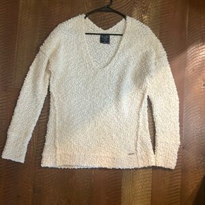 Cream teddy sweater